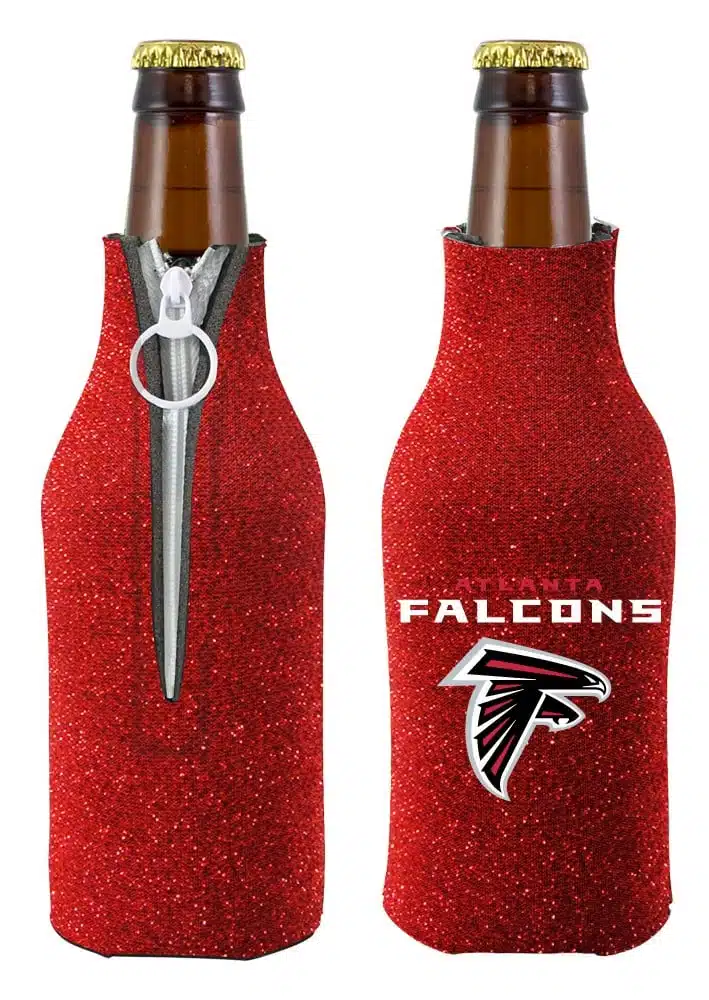 Atlanta Falcons Bottle Suit Holder - Glitter