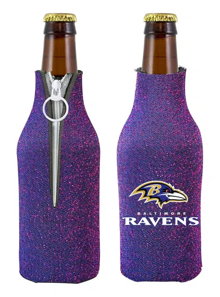 Baltimore Ravens Bottle Suit Holder - Glitter