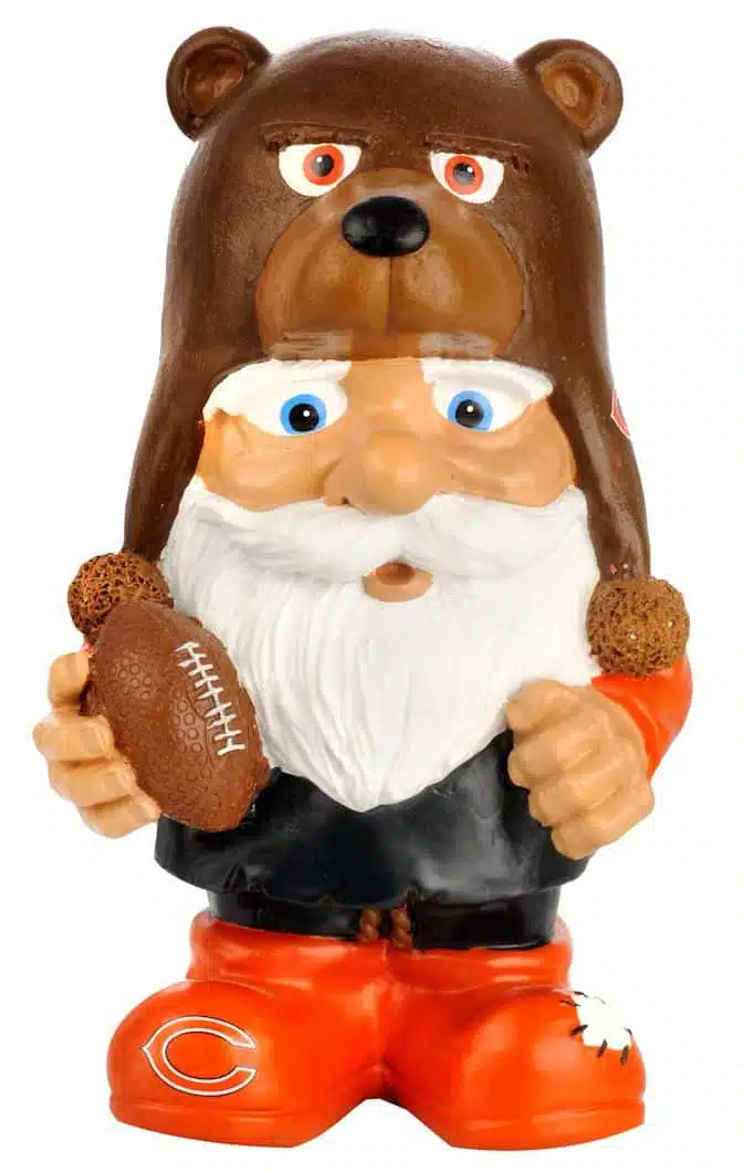 Chicago Bears Mad Hatter Gnome