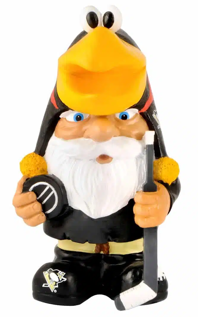 Pittsburgh Penguins Mad Hatter Gnome