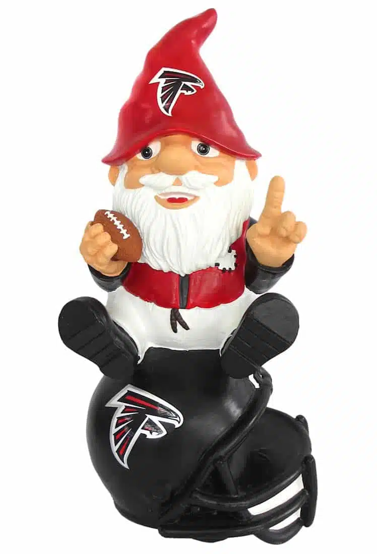 Atlanta Falcons Gnome On Team Logo
