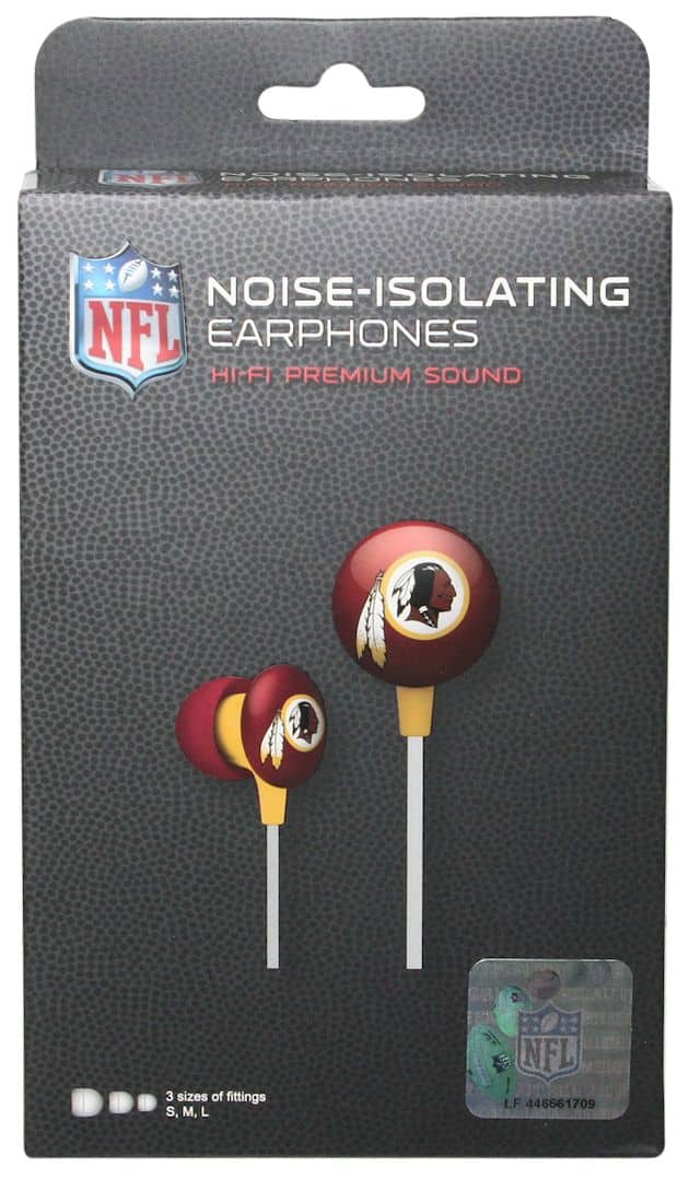 Washington Redskins Ear Buds