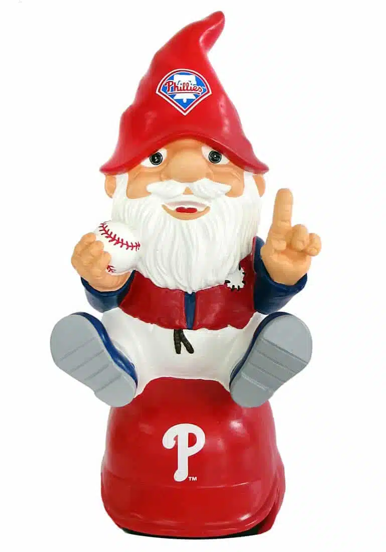 Philadelphia Phillies Gnome On Team Logo
