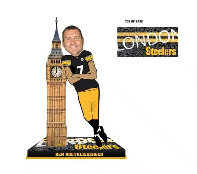 Pittsburgh Steelers Ben Roethlisberger London Bobble Head