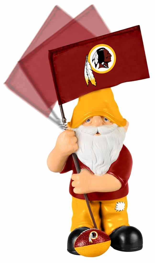 Washington Redskins Springy Flag Gnome