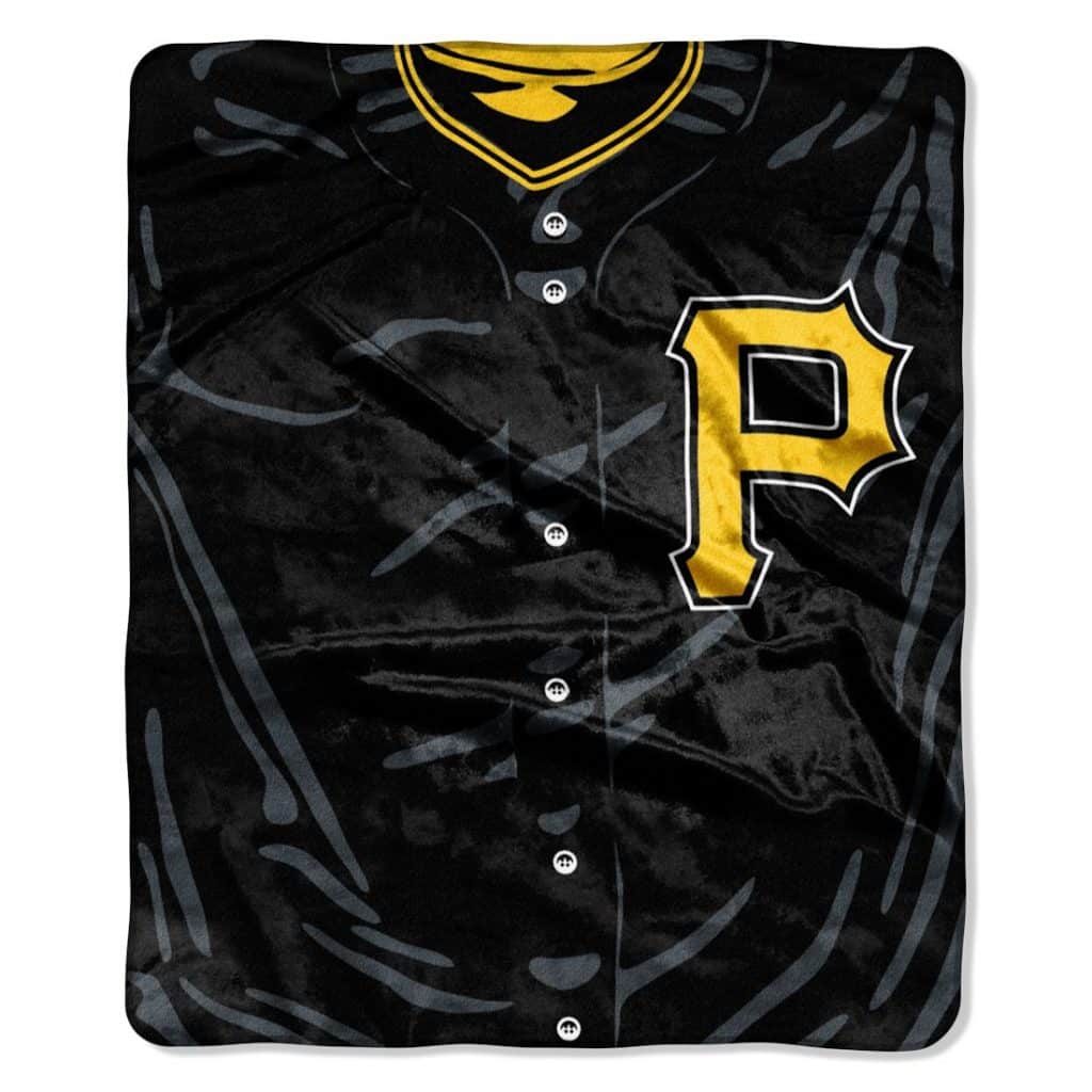 Pittsburgh Pirates 50"x60" Royal Plush Raschel Throw Blanket - Jersey Design