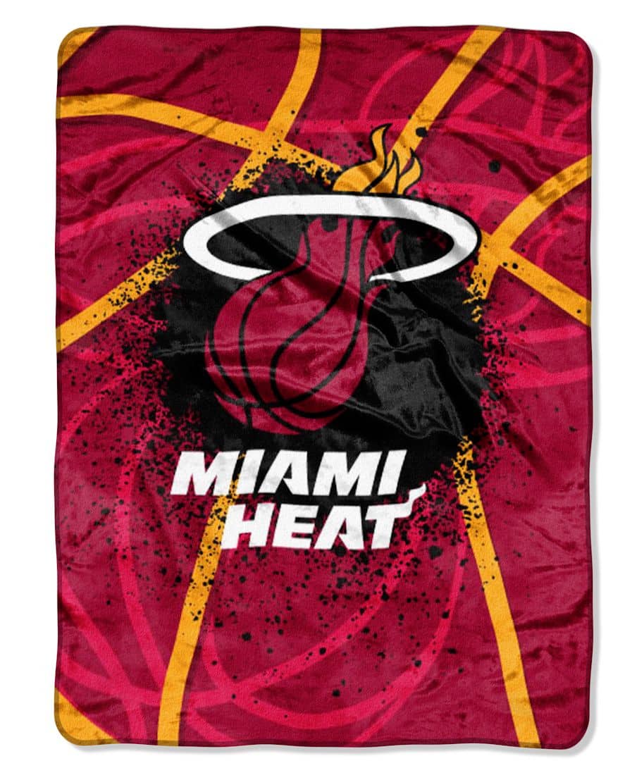 Miami Heat 60"x80" Royal Plush Raschel Throw Blanket