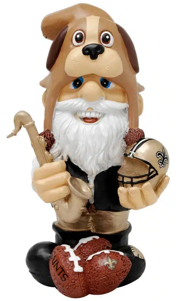 New Orleans Saints Garden Gnome 11" Thematic - Second String