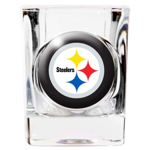 Pittsburgh Steelers Square Shot Glass - 2 oz.