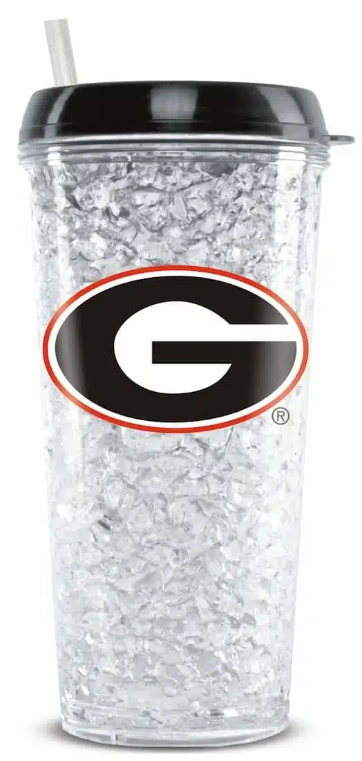 Georgia Bulldogs Crystal Freezer Travel Tumbler