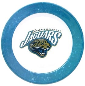 Jacksonville Jaguars 4 Piece Dinner Plate Set