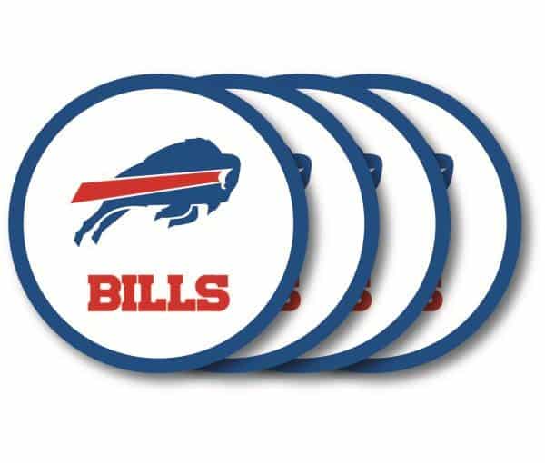 Buffalo Bills Coaster Set - 4 Pack