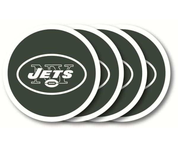 New York Jets Coaster Set - 4 Pack