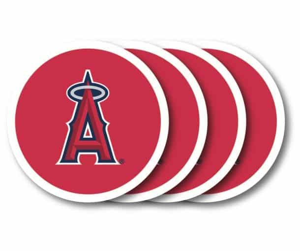 Los Angeles Angels Coaster Set - 4 Pack