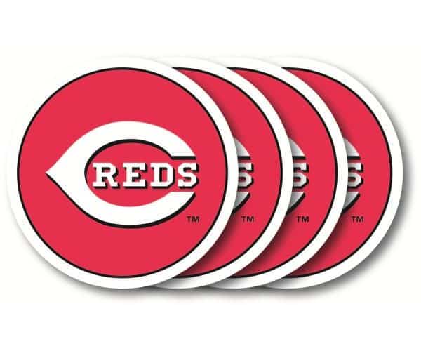 Cincinnati Reds Coaster Set - 4 Pack