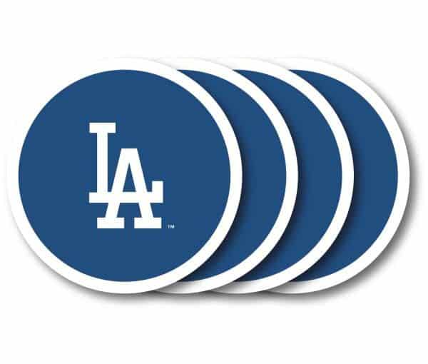 Los Angeles Dodgers Coaster Set - 4 Pack