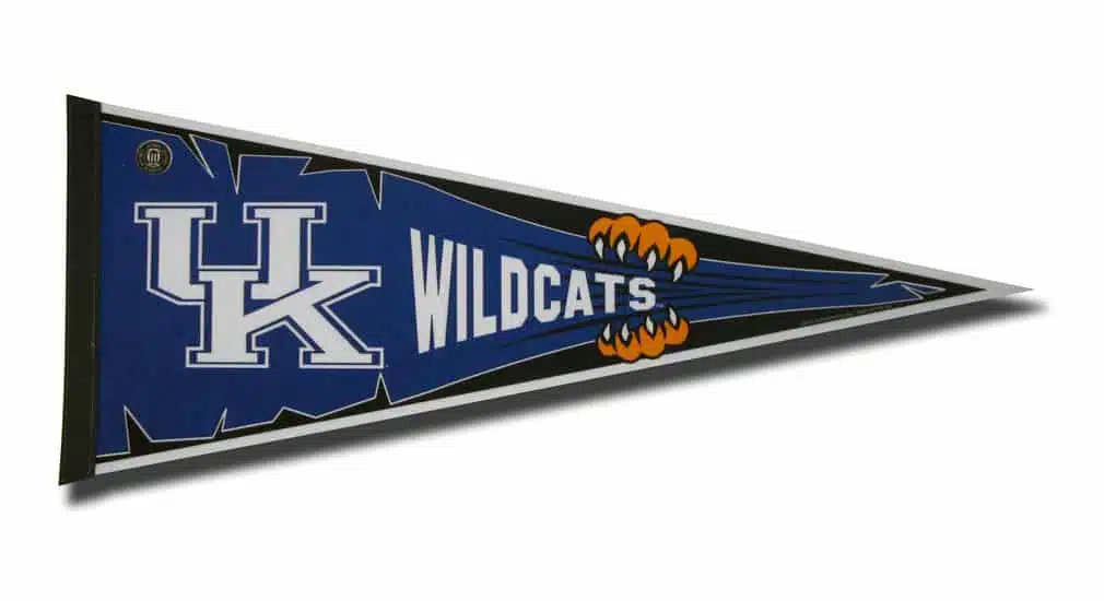 Kentucky Wildcats Pennant