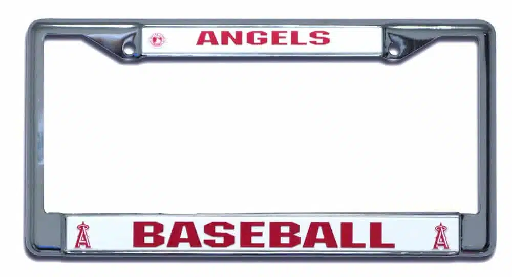 Los Angeles Angels of Anaheim Chrome License Plate Frame