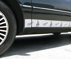 Los Angeles Dodgers Car Trim Magnets