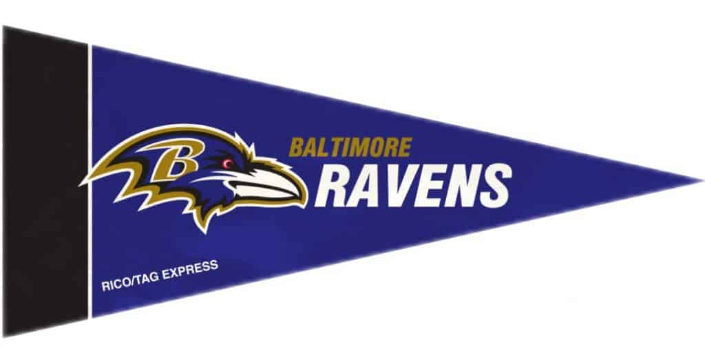 Baltimore Ravens Mini Pennants - 8 Piece Set