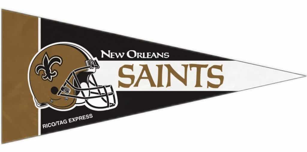 New Orleans Saints Mini Pennants - 8 Piece Set