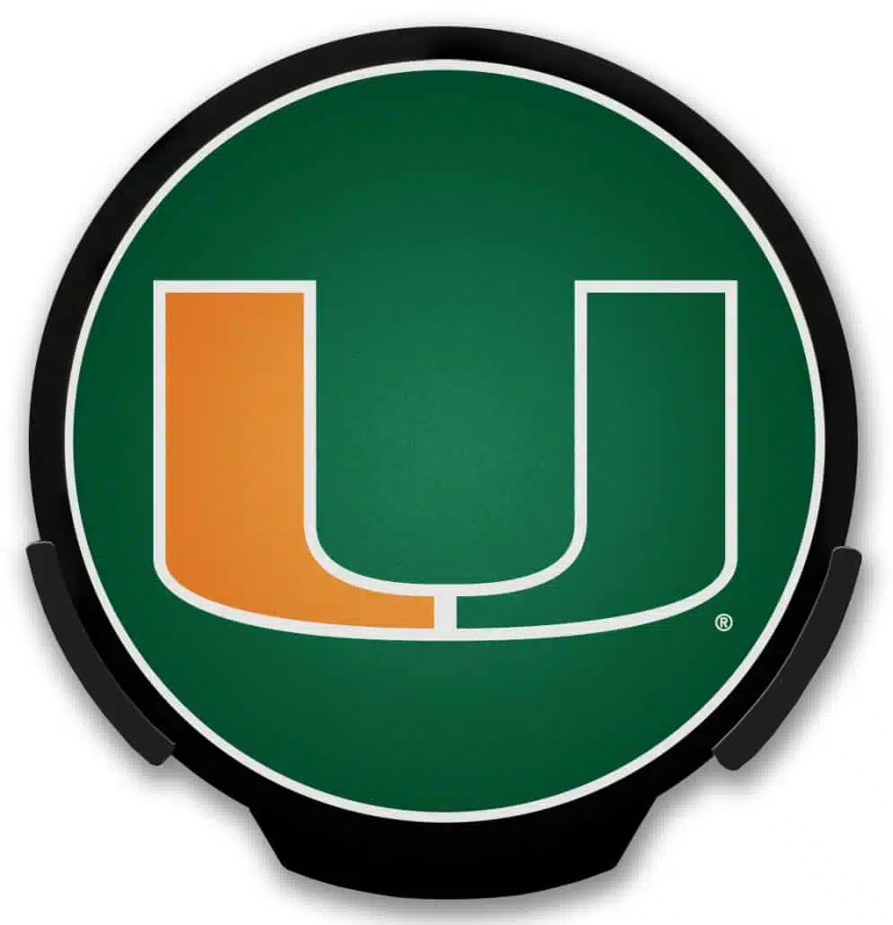 Miami Hurricanes Light Up POWERDECAL