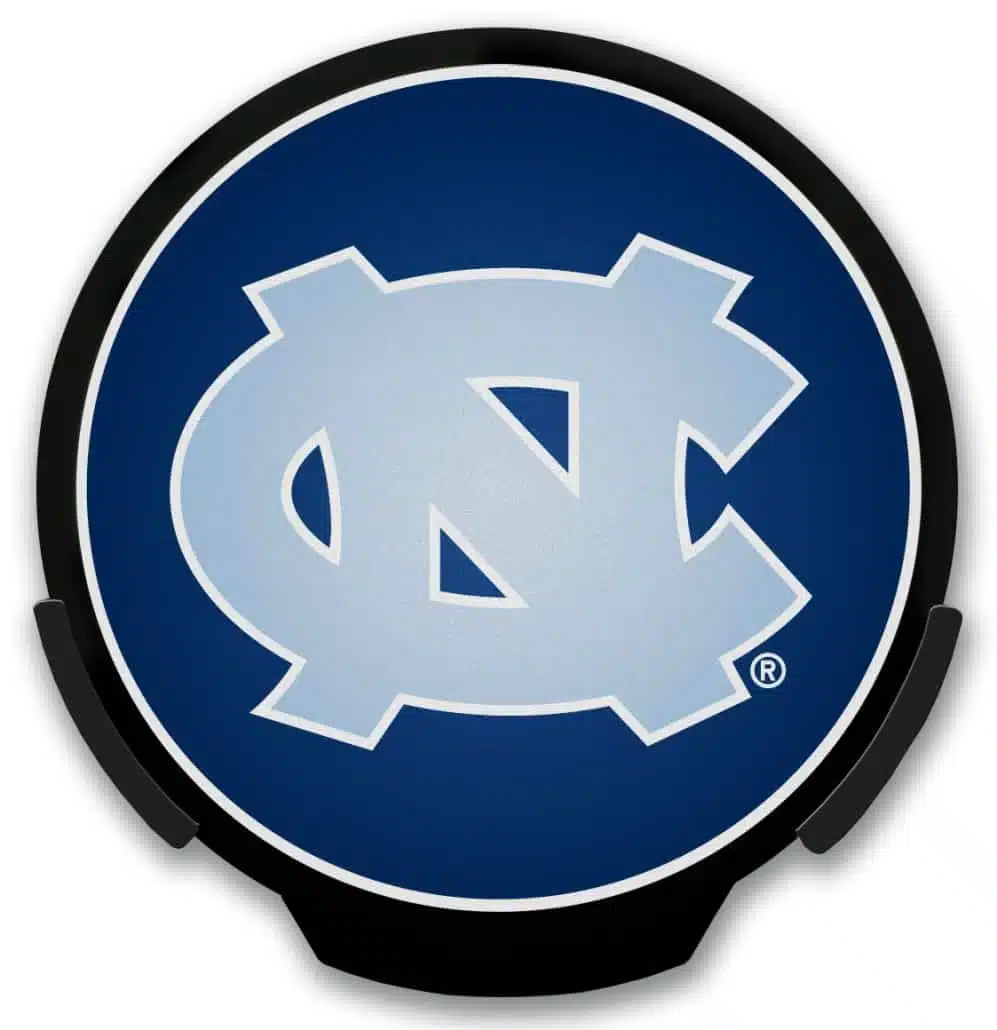 North Carolina Tar Heels Light Up POWERDECAL
