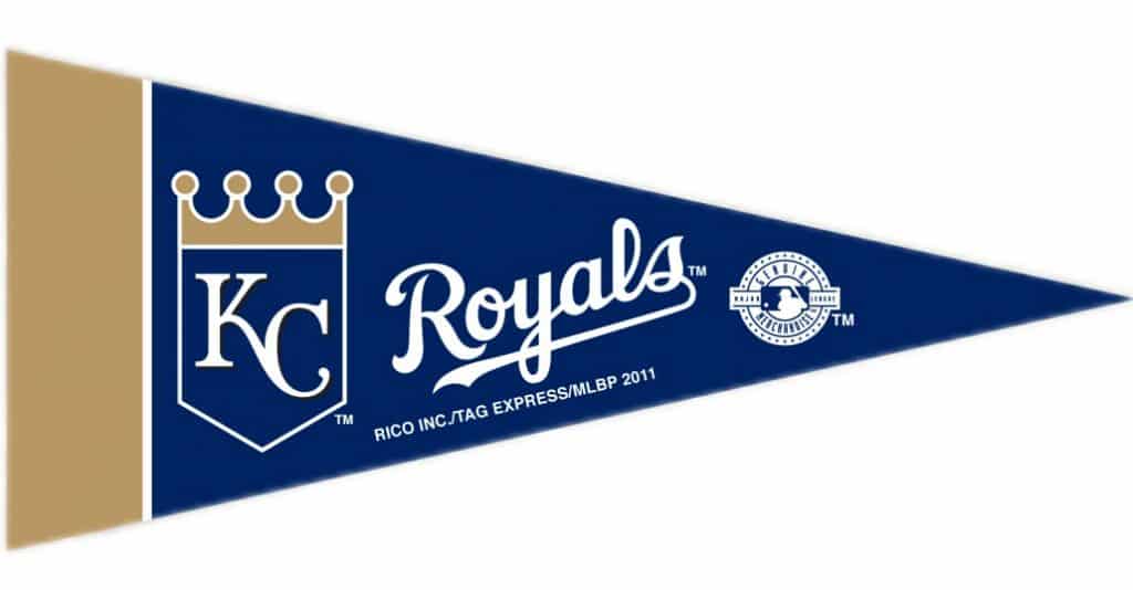 Kansas City Royals Mini Pennants - 8 Piece Set
