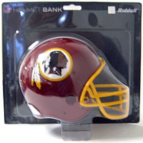 Washington Redskins Helmet Bank