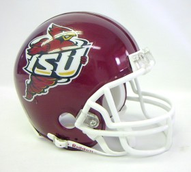 Iowa State Cyclones 2003-07 Throwback Replica Mini Helmet w/ Z2B Mask