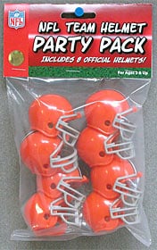 Cleveland Browns Team Helmet Party Pack