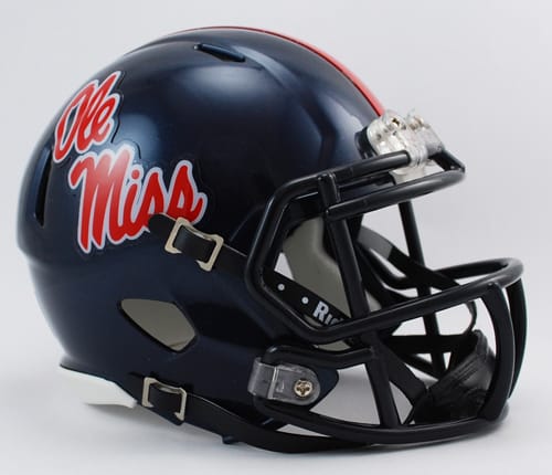 Mississippi Rebels Speed Mini Helmet