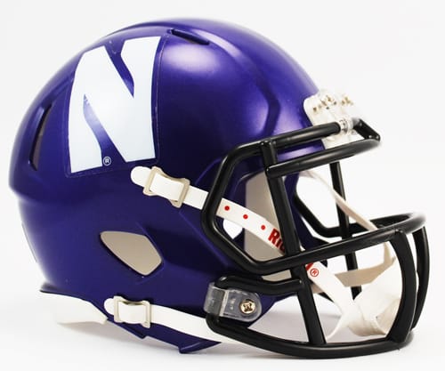 Northwestern Wildcats Speed Mini Helmet