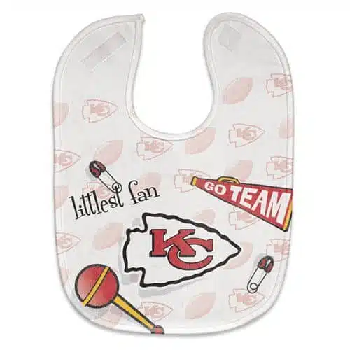 Kansas City Chiefs Baby Bib - Full Color Mesh