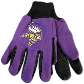 Minnesota Vikings Two Tone Gloves Youth Size