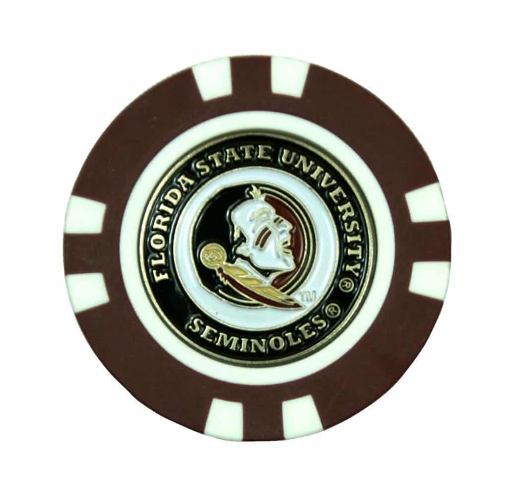 Florida State Seminoles Golf Chip with Marker - Bulk