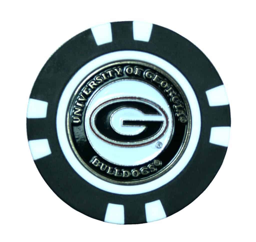 Georgia Bulldogs Golf Chip with Marker - Bulk