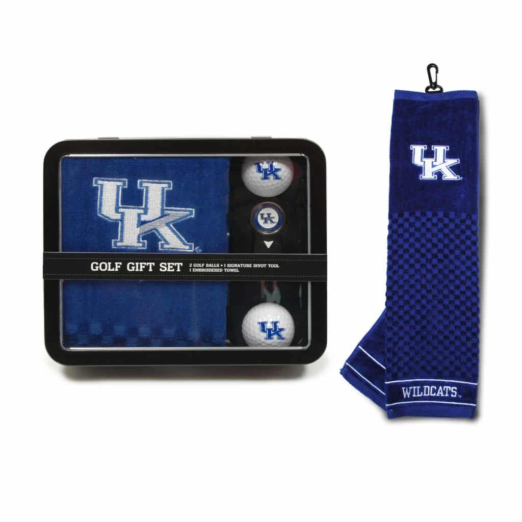 Kentucky Wildcats Golf Gift Set with Towel
