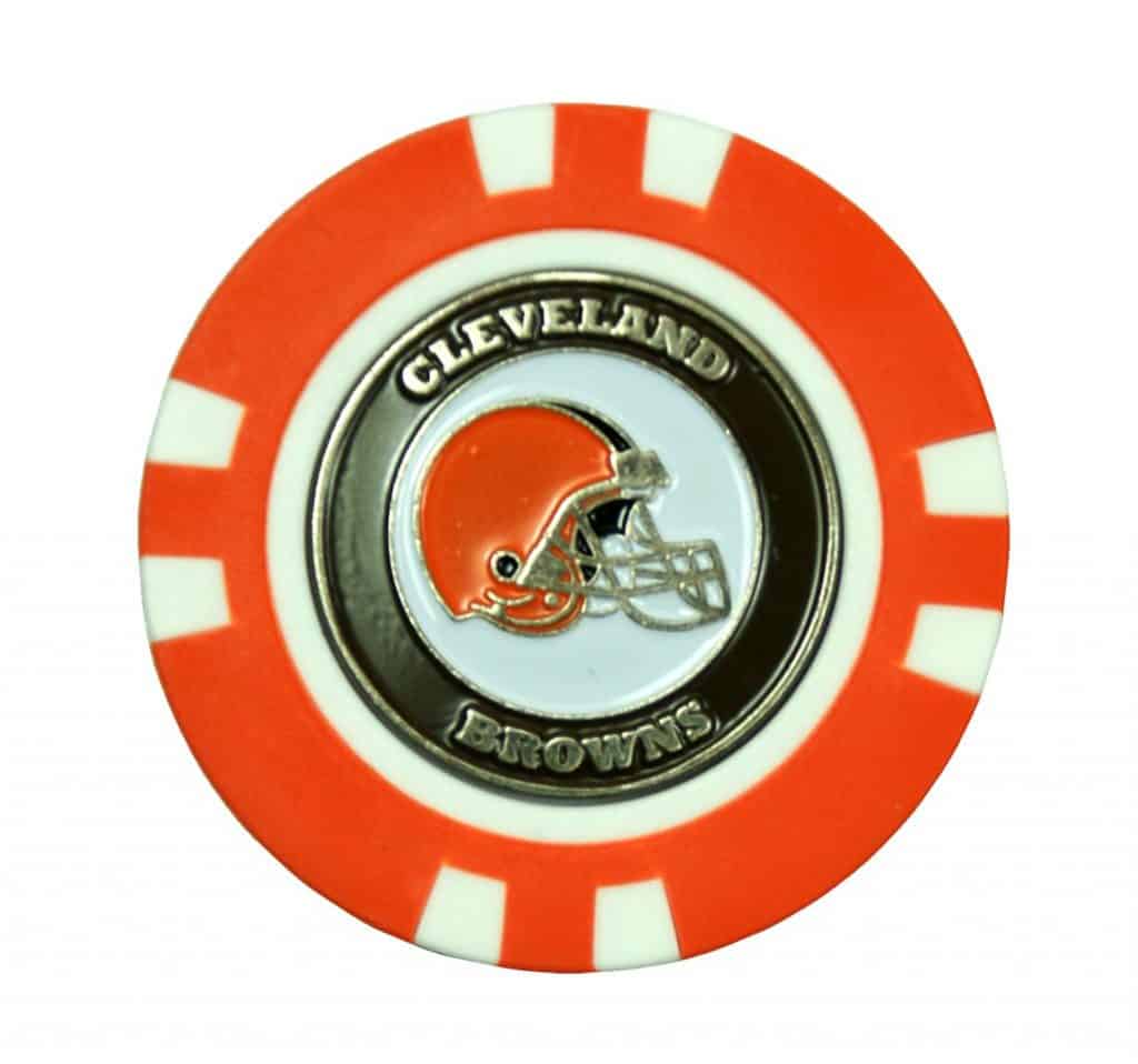 Cleveland Browns Golf Chip with Marker