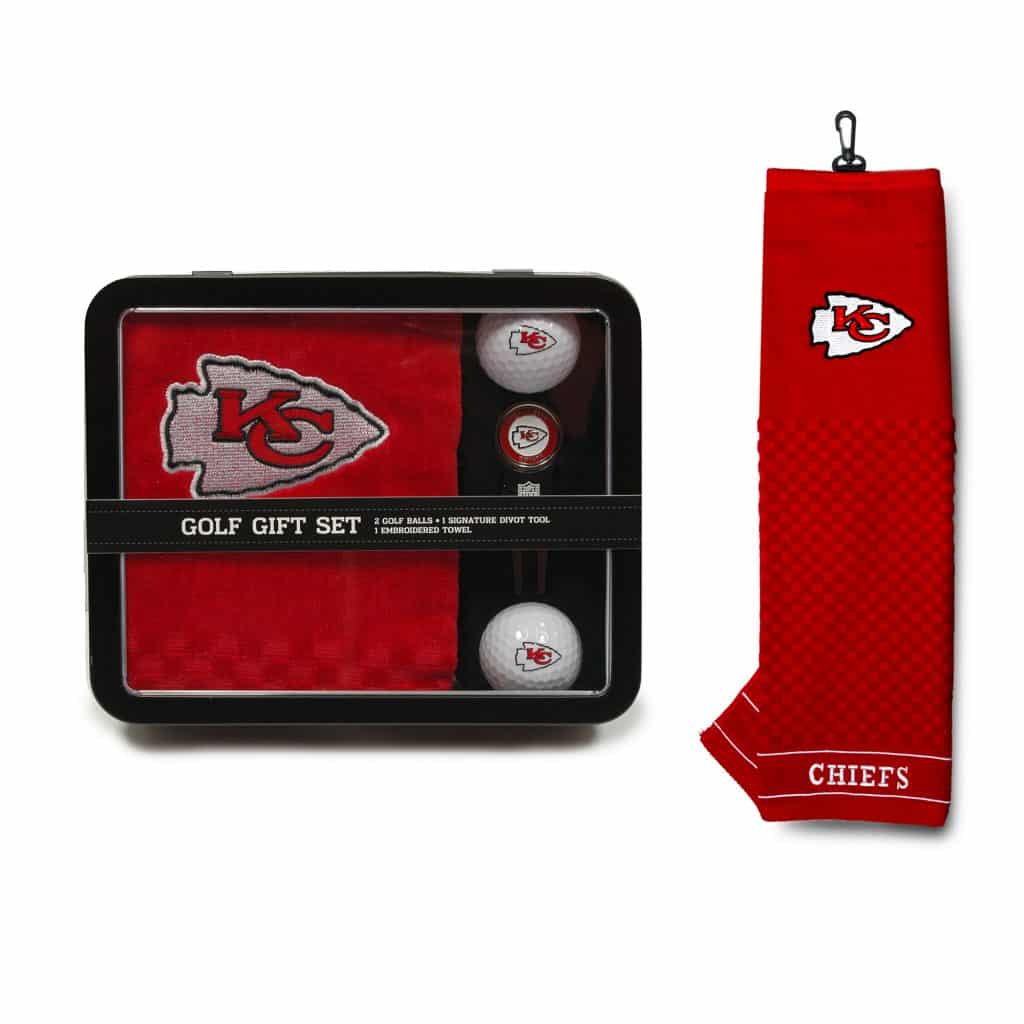 Kansas City Chiefs Golf Gift Set with Towel