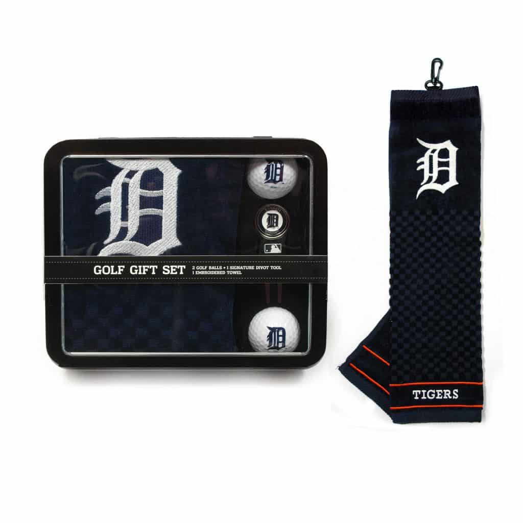 Detroit Tigers Golf Gift Set with Towel
