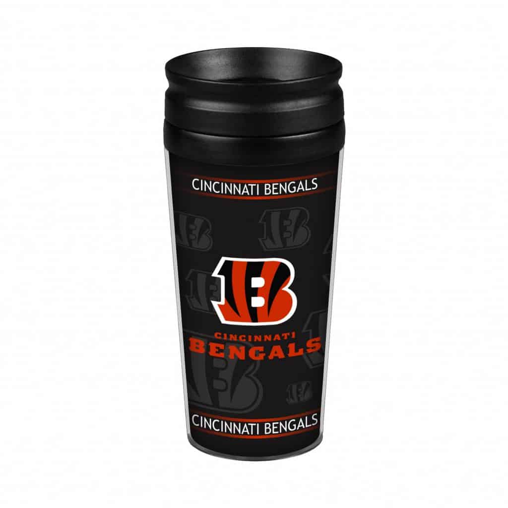 Cincinnati Bengals 14oz. Full Wrap Travel Mug