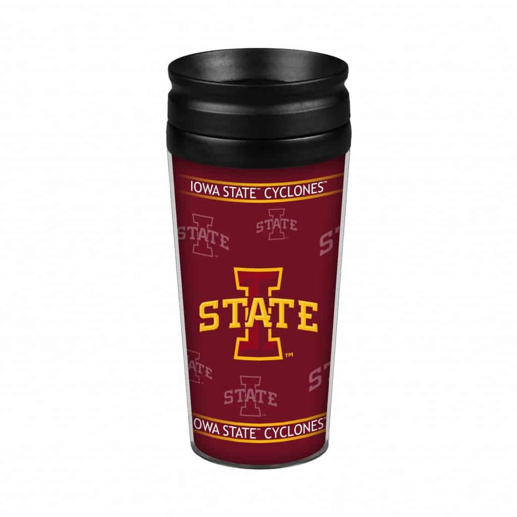 Iowa State Cyclones 14oz. Full Wrap Travel Mug