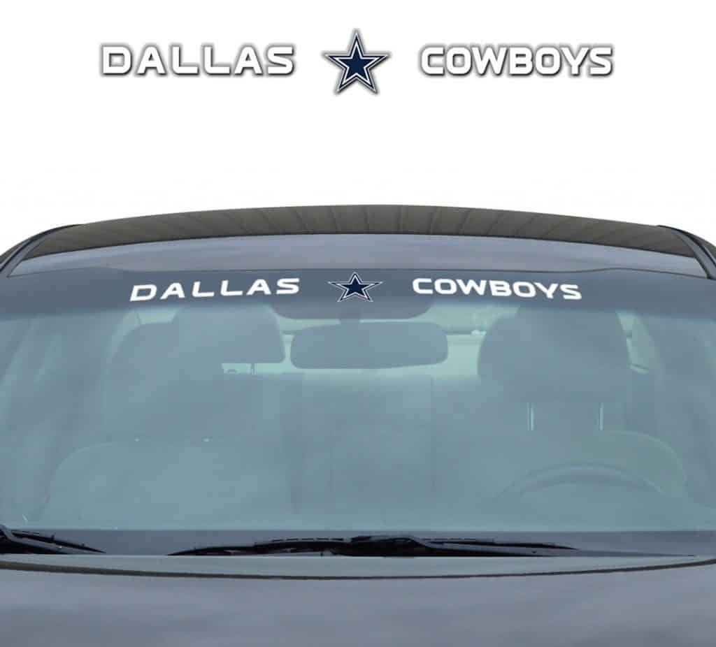 Dallas Cowboys 35"x4" Windshield Decal