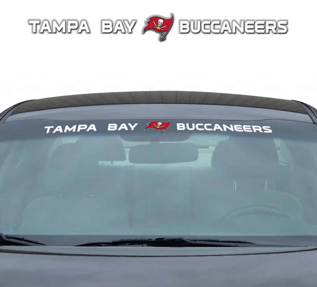 Tampa Bay Buccaneers 35"x4" Windshield Decal