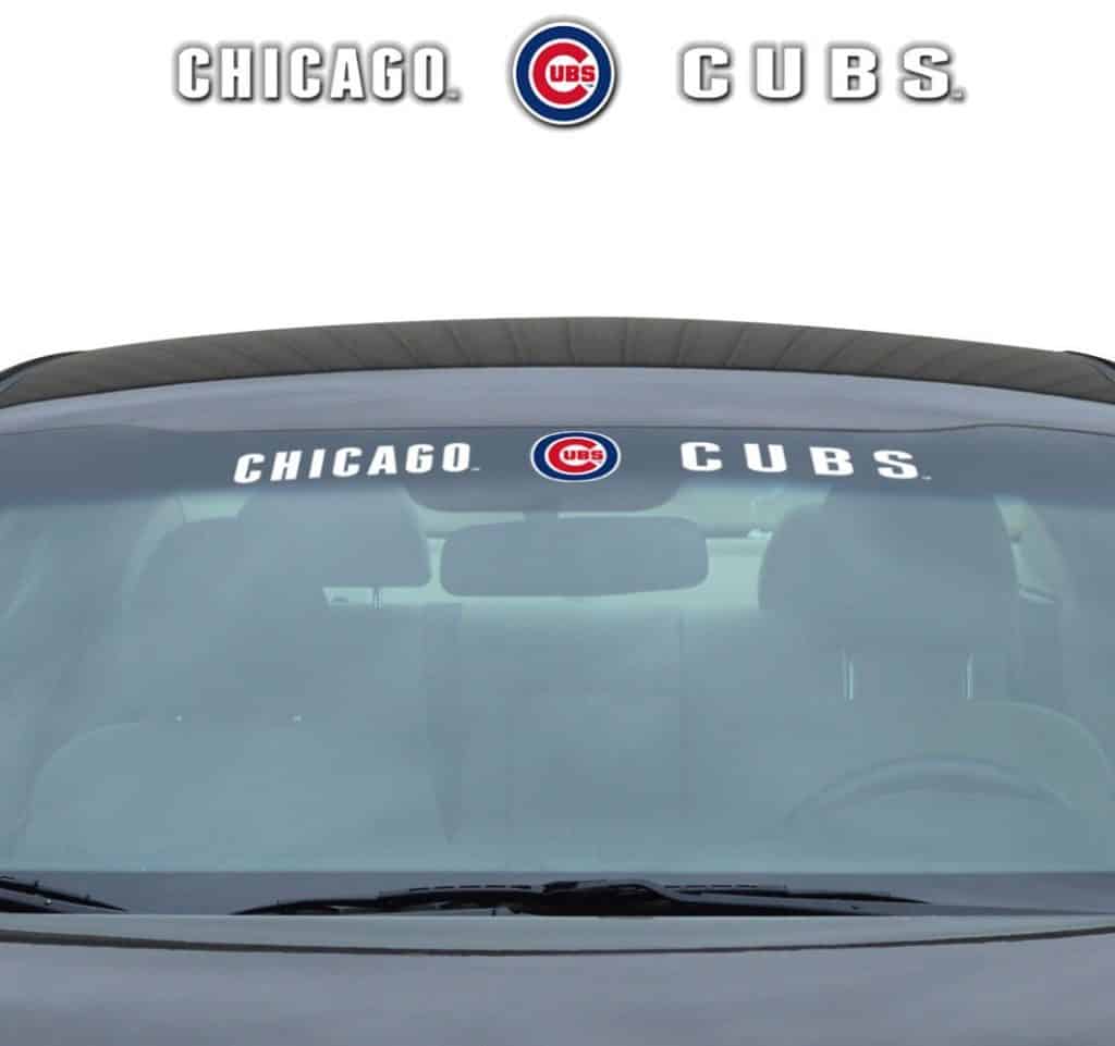 Chicago Cubs 35"x4" Windshield Decal