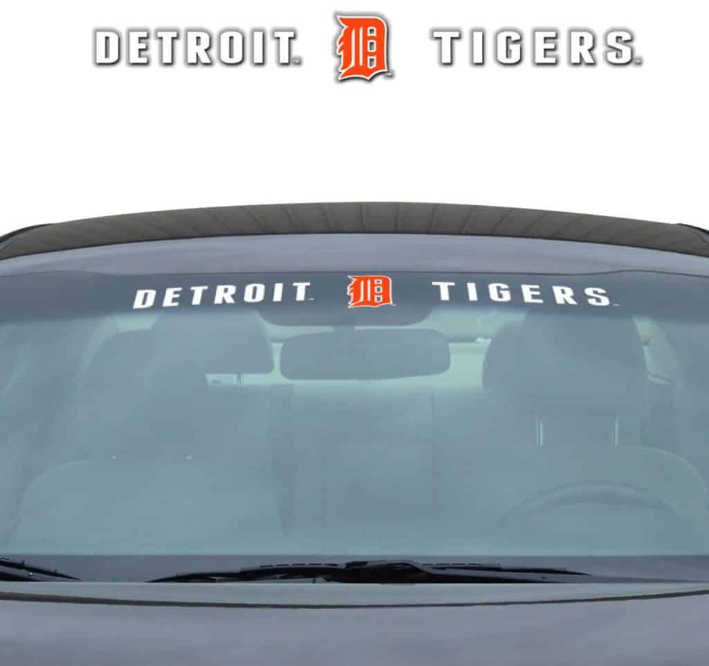 Detroit Tigers 35" x 4" Windshield Decal