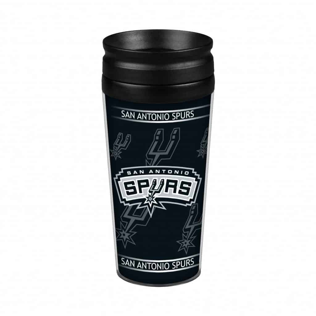 San Antonio Spurs 14oz. Full Wrap Travel Mug