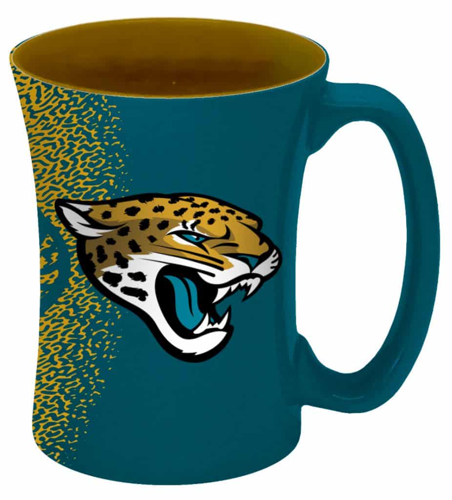 Jacksonville Jaguars 14 oz Mocha Coffee Mug