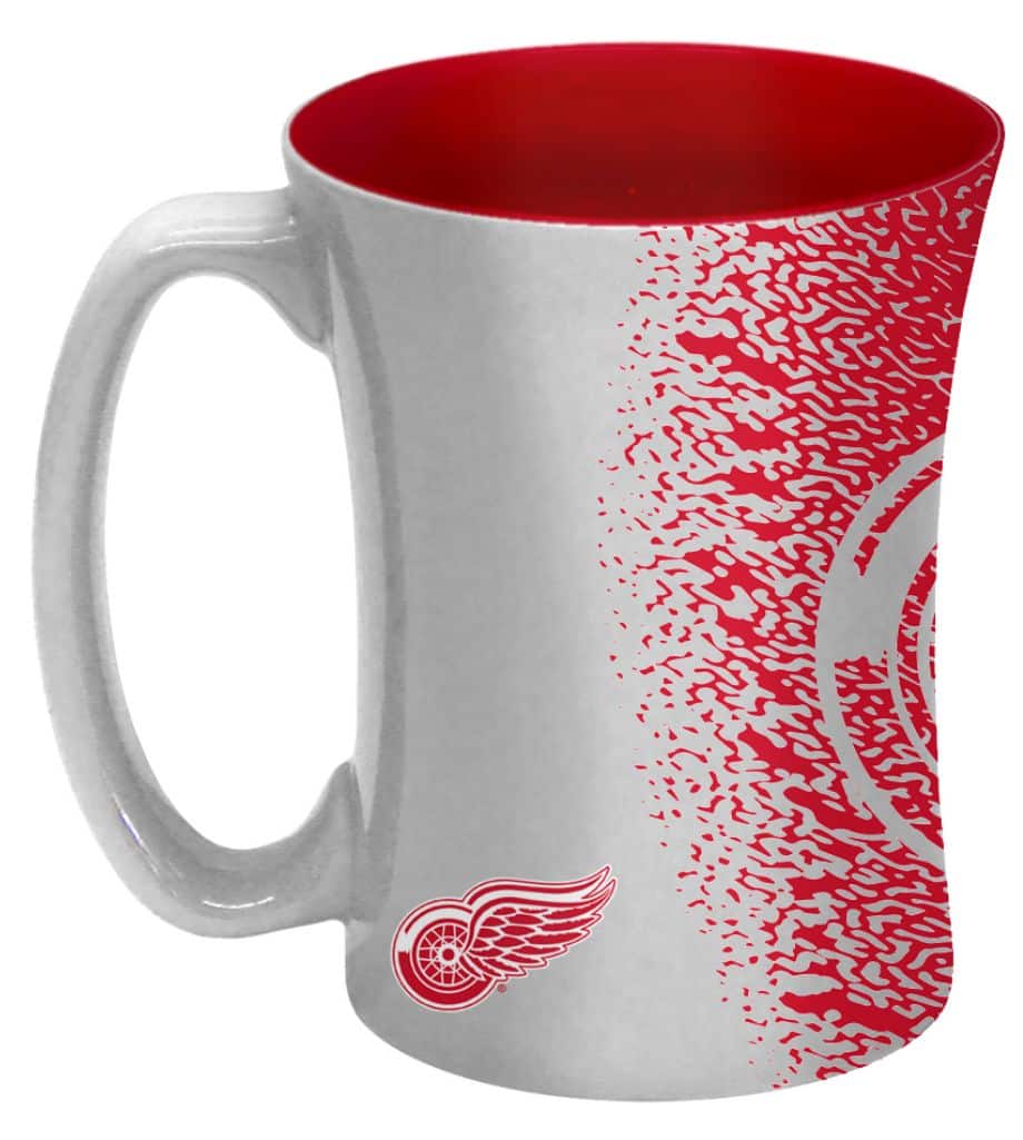 Detroit Red Wings 14 oz Mocha Coffee Mug